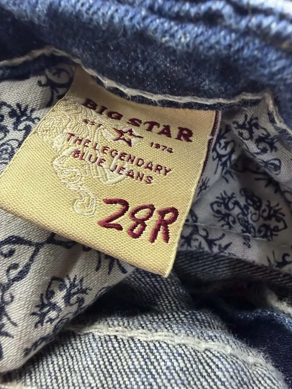 Big Star Remy Low Rise Fit Jeans Size 28R - Picture 6 of 16